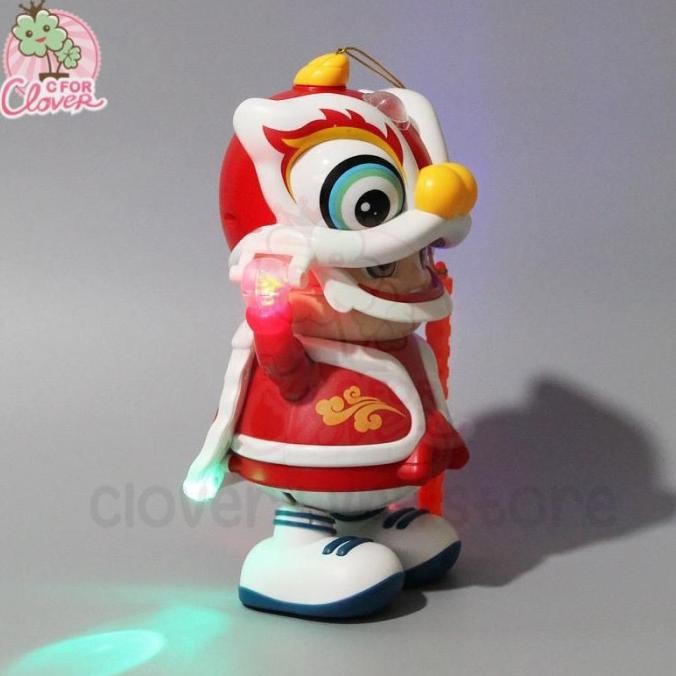 Murah Cute Boy Barongsai Dancing Boneka Imlek Sincia Barong Joget Dance