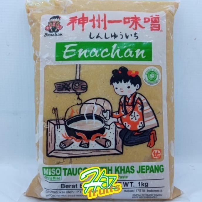

ENACHAN MISO PASTE HALAL 1 KG | ENACHAN TAUCO PUTIH JEPANG HALAL