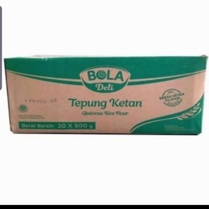 

Tepung Ketan Bola Dus isi 500gr x 20