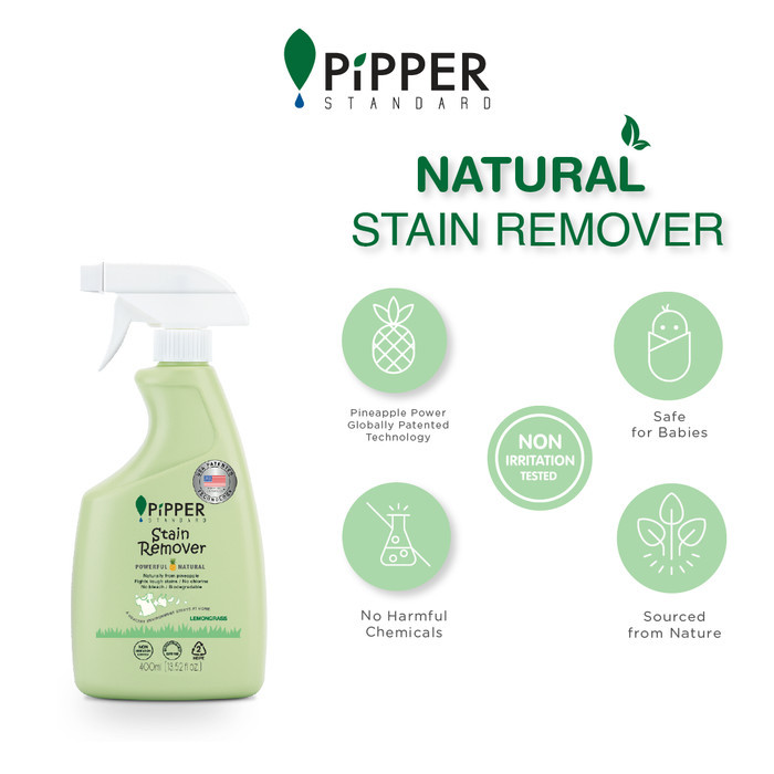 

TERLARIS! PiPPER Stain Remover Lemongrass Scent 400ml