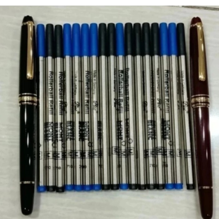 

ISI TINTA REFILL PENA MONT BLANC ROLLERBAL MEISTERTUCK STARWALKER NOBLESS BOHEME TINTA GANTI