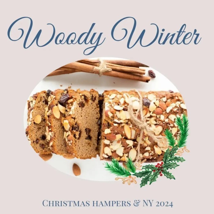 

Almond & Raisin Cake ( Kue Natal ) Christmas Hampers & New Year 2023 Ready