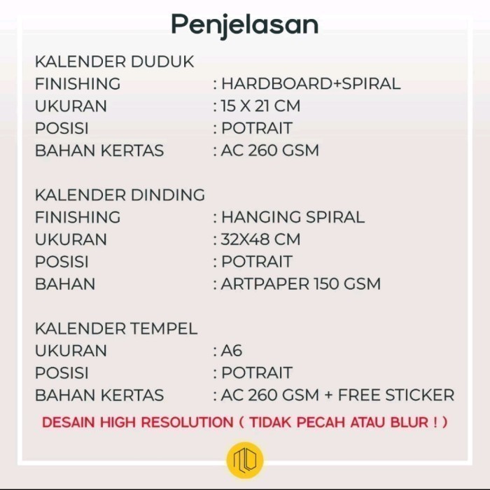 

Kalender Meja 2025 Motif Bunga Aesthetic A5 Original