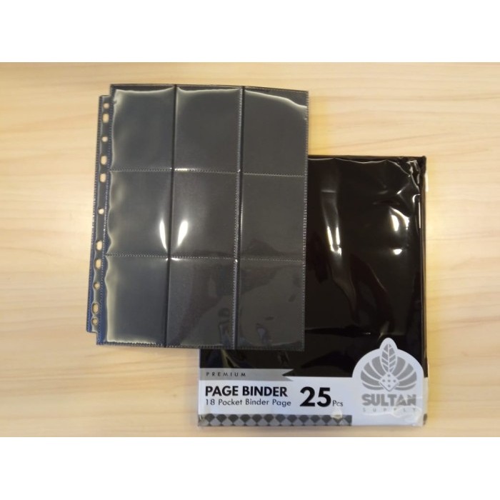 

Sultan Premium Binder Page 18 Pocket 25Ct Ready