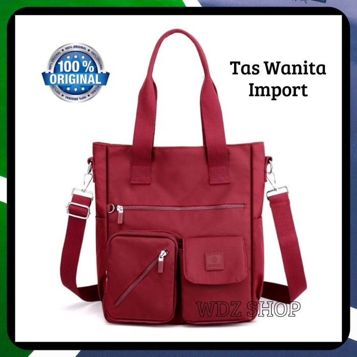 TAS SELEMPANG WANITA MULTIFUNGSI TOTE BAG HANDBAG BAGUS - SUOYATE 1090