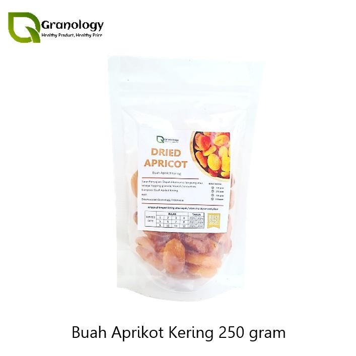 

Dried Apricot / Aprikot Kering (250 gram) by Granology