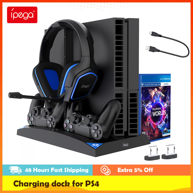 Ipega PG-P4009 Cooling Vertical Stand 2 Controlr Charr