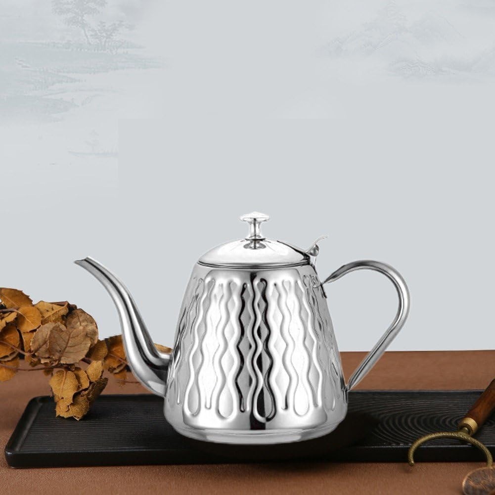 

ETRONIK IBNUNU Teko Teapot Air Teh Kopi Stainless Steel 1500ml with Filter - IB11