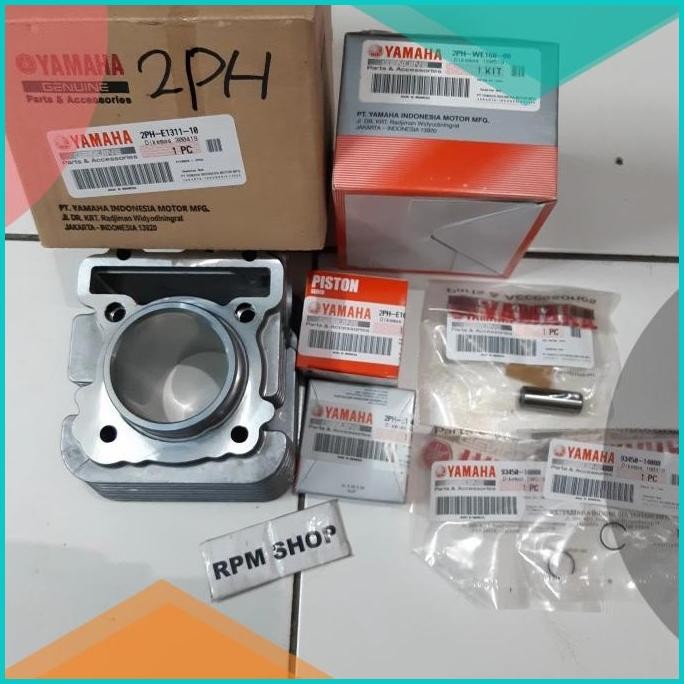 Paket Cylinder Blok-Blok Seher Yamaha Mio 125-Mio M3-Soul GT 125 Asli