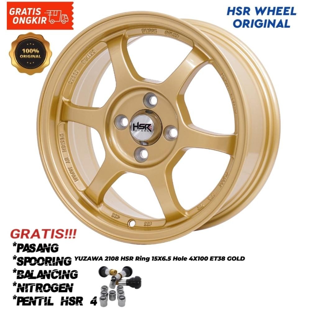 Velg Mobil Hsr Wheel Agya,Clya,Yaris,Ayla,Brio Ring15