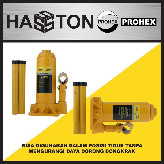 Dongkrak botol 50T Hasston Prohex (0940-050)