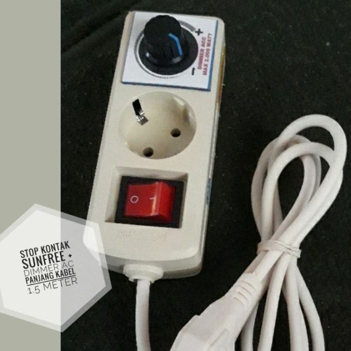 Diskon Alat Pengatur Kecepatan Gerinda / Penurun Tegangan Listrik/ Dimmer Scr