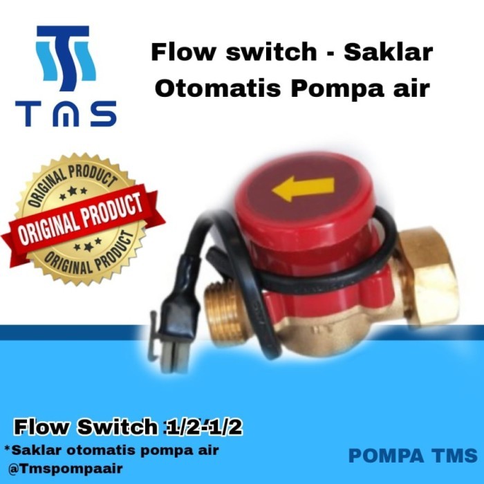 TMS FLOW SWITCH 1/2 INCH -1/2 INCH otomatis pompa booster