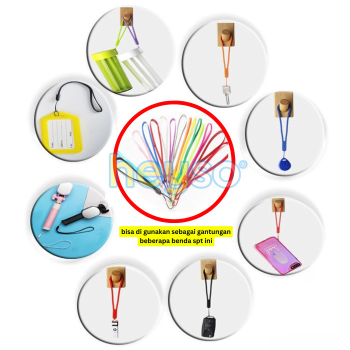 

Tali Gantungan Serbaguna Tumbler Strap Gantung Hp Tali Lanyard Kait Handphone