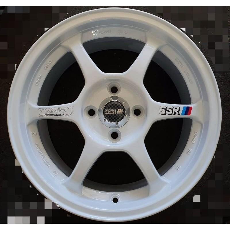Velg Ssr Type C Rs R15 Lokal Velg Racing Mobil Ssr Type C Rs Ring 15 Lokal