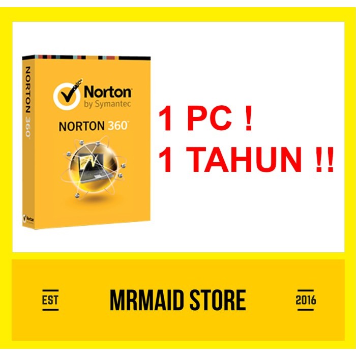 Antivirus Norton 360 1 PC 1 Tahun