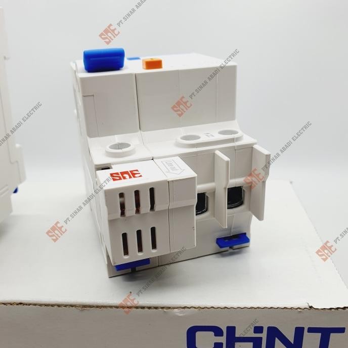 RCBO / ELCB Chint 1P + N Phase 25A 40A NXBLE-63 MCB