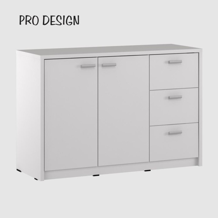 Pro Design Volta Bufet Dengan 2 Pintu 3 Laci