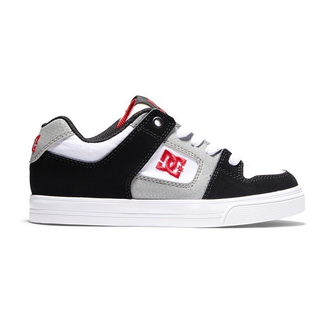 DC Shoes Boy Pure Shoes White/Black/Red ADBS300267