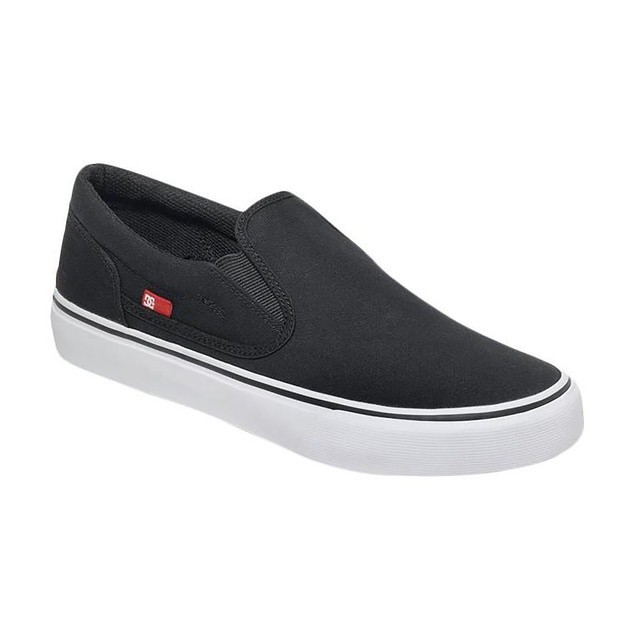 DC Shoes Vulcanized Shoe Trase Slip-On Tx Black/White