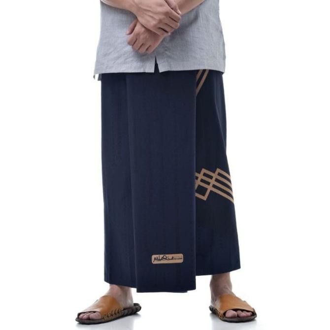 Rabbani Sarung Palestina Yazuri 1 Hitam Biru Dongker Navy Abu Palestin