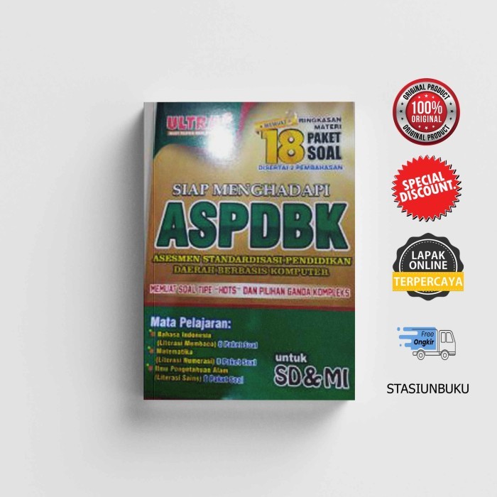 

BUKU ORIGINAL Ultra Siap Menghadapi ASPD untuk SD/MI