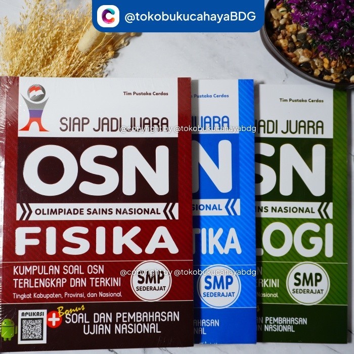 

BUKU OLIMPIADE SAINS Nasional OSN SMP PUSTAKA BARU PRESS