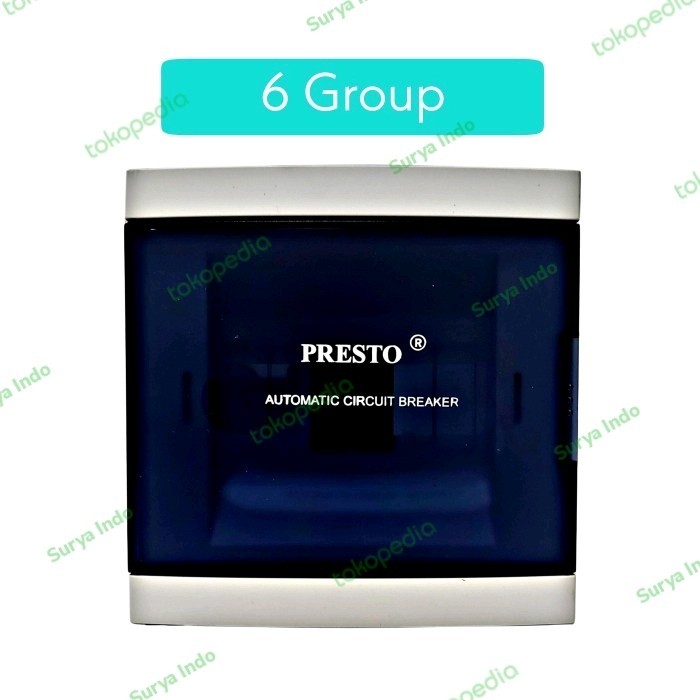 KOTAK MCB / BOX MCB 6 GROUP TANAM PRESTO HAGER / FUSE BOX INBOW (2806)
