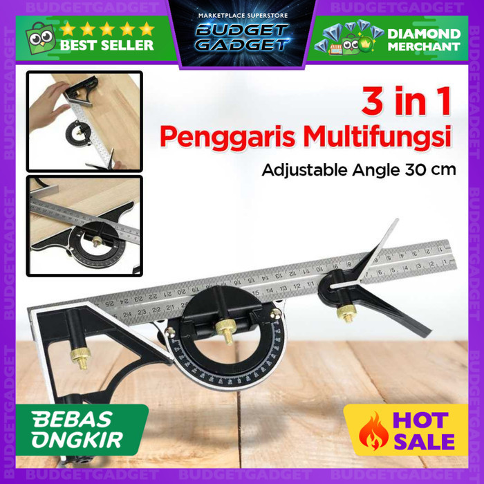 

HOT SALE! Penggaris Multifungsi 23 cm Scale Ruler