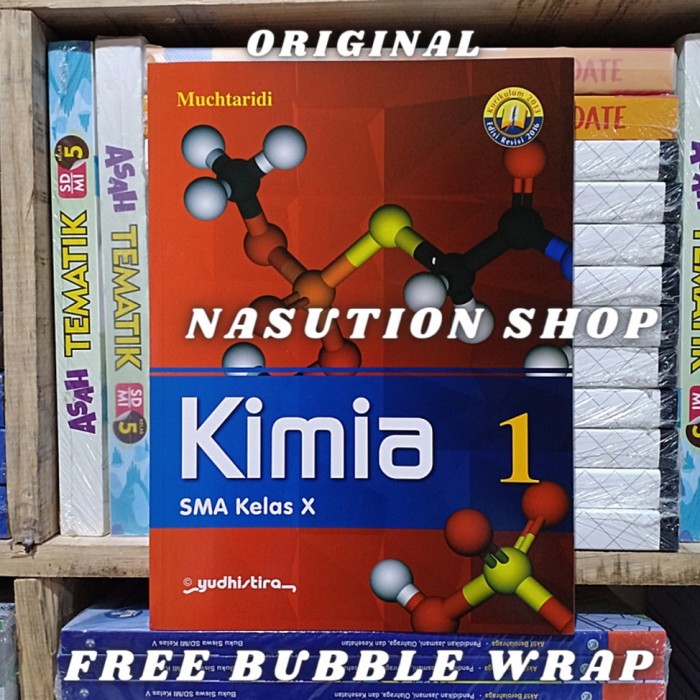

Buku KIMIA Kelas 1 / X 10 SMA Yudhistira K13 Edisi Revisi Original