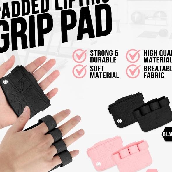 Corenation Pd Lifting Grip Pad Anti Lip Pd Weht Lifting Glove Half Gym Glove Arung Tangan Glove Ni F