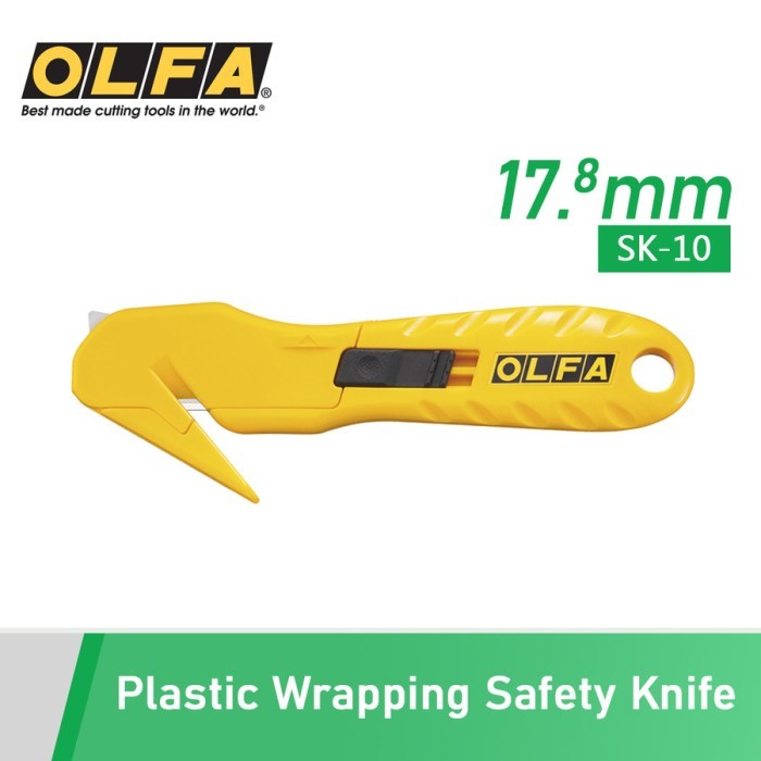 

PROMO! Pisau Potong Tali Plastik Olfa SK-10 Wrapping Cutter Safety Knife