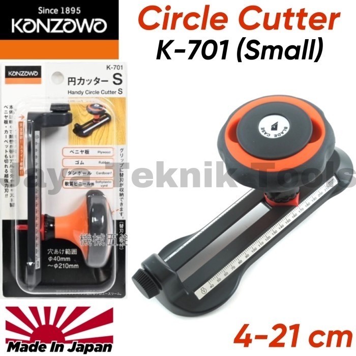 

TERLARIS! Gasket Circle Cutter K701 Alat Pemotong Packing Kanzawa Jepang