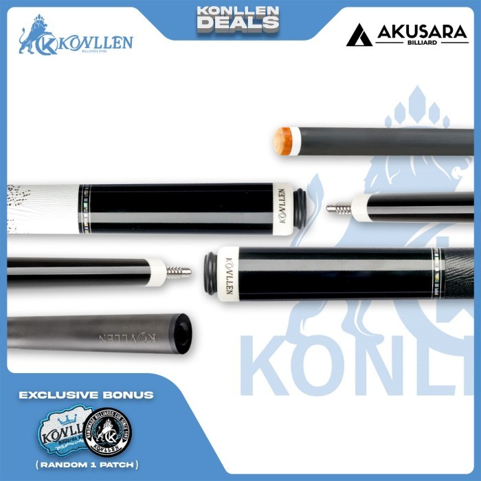 Stik Billiard Konllen KL-12F Stik 12.5mm Carbon Fiber Cue