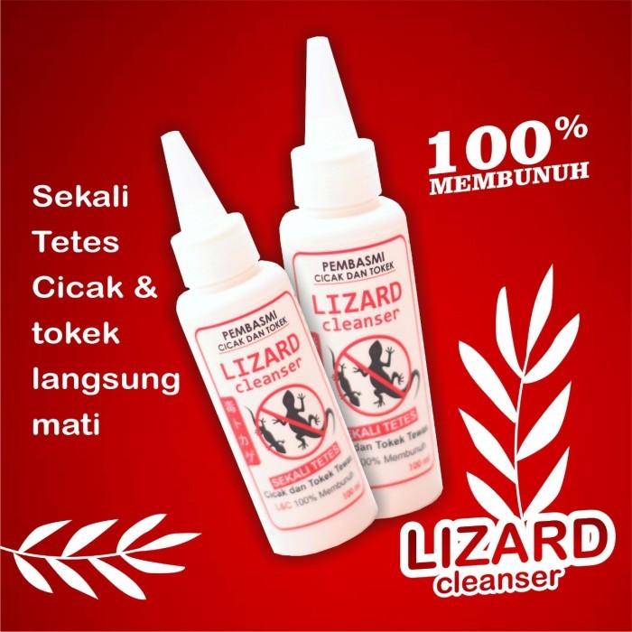 TERBARU Racun Cicak & Tokek LIZARD CLEANSER / Ampuh