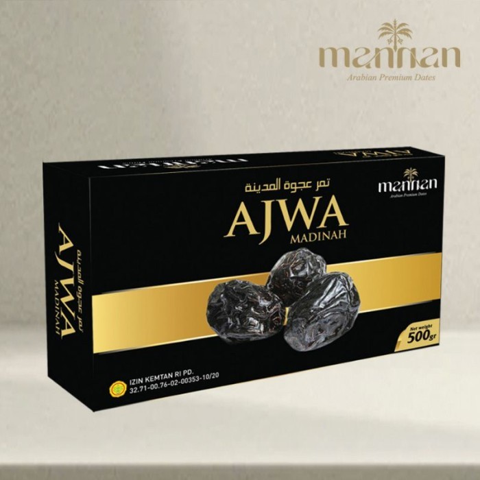 

[ORIGINAL] KURMA AJWA PREMIUM MADINAH / KURMA NABI AJWAH MANNAN