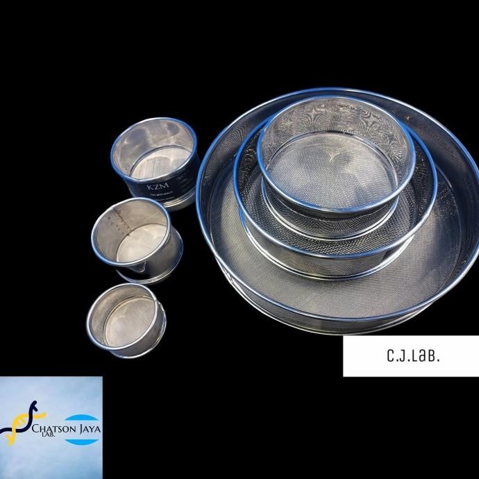 Sieve Ayakan Stainless Mesh 20 Test Mesh 20 (850 um)-Diameter 15cm