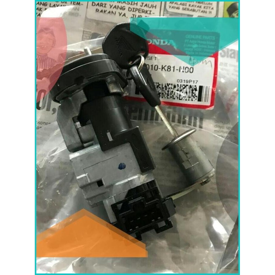 Kunci Kontak Honda Beat Injection 2017 Asli 07D35Z4 sale