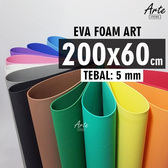 EVA FOAM / SPON ATI METERAN TEBAL 4 MM - 5 MM