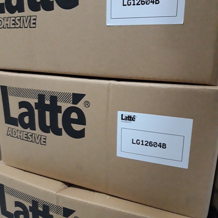 

lem kertas LATTE / paper corrugated / karton / kraft / board / box