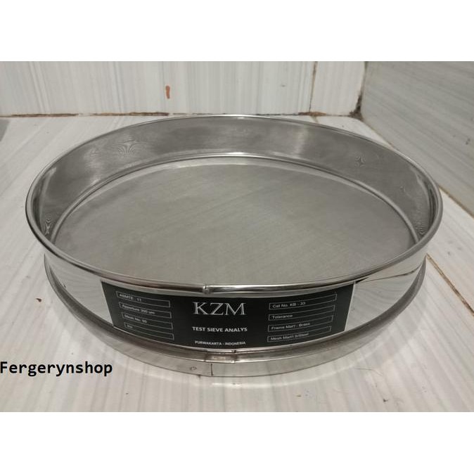 Sieve Test Mesh 20 ( 850 um ) Ayakan Stainless Mesh 20 Diameter 30 cm