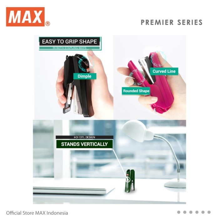 

Max stapler HD-10TLK Pink