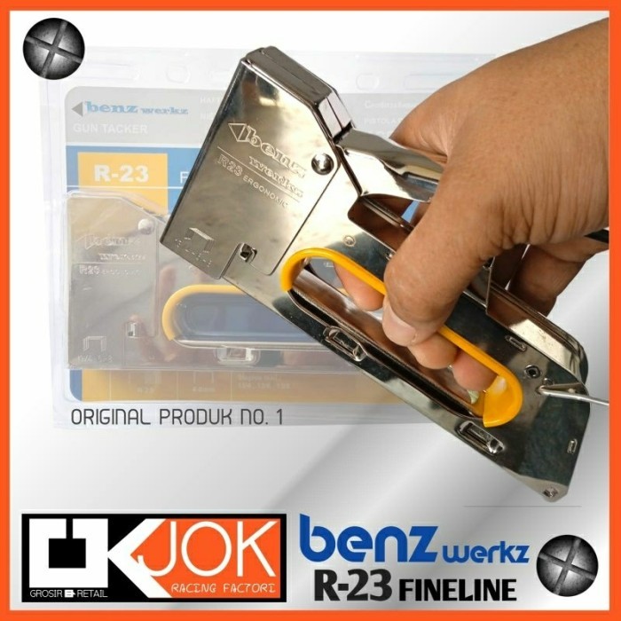 

Staples Gun BENZ Werk R23 Fineline Original - staples terbaik untuk