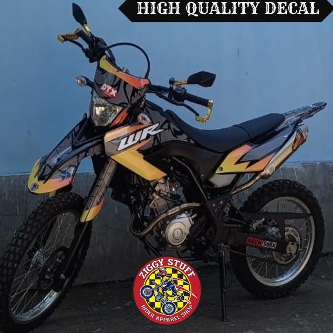 Stiker motor WR 155 motor trail decal sticker motor WR 155 WR155-010