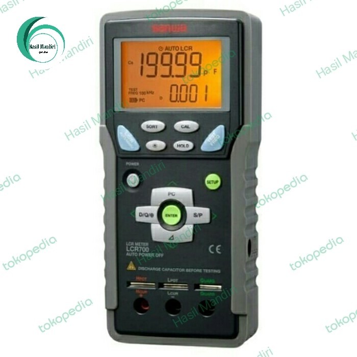 Sanwa Lcr700 Digital Lcr Meter Sanwa Lcr700 Murah Asli Original 100%