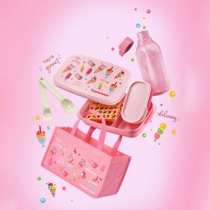 Tupperware foodie buddy kotak makan anak