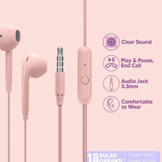 Heandshet Earphone UNEED Microfon Verse Terlaris