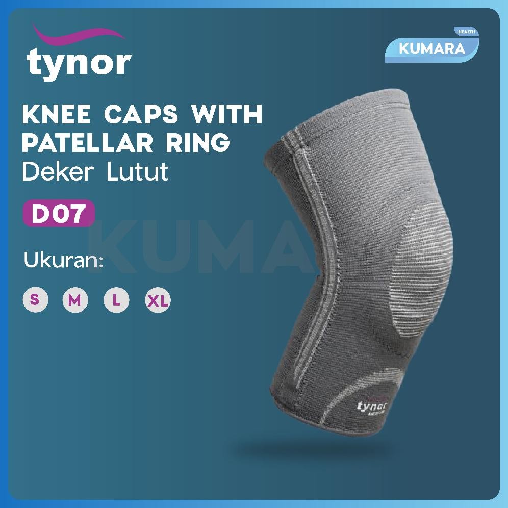 Siap Kirim TYNOR - Knee Caps with Patellar Ring D07 / Deker Lutut dengan Patella Ring