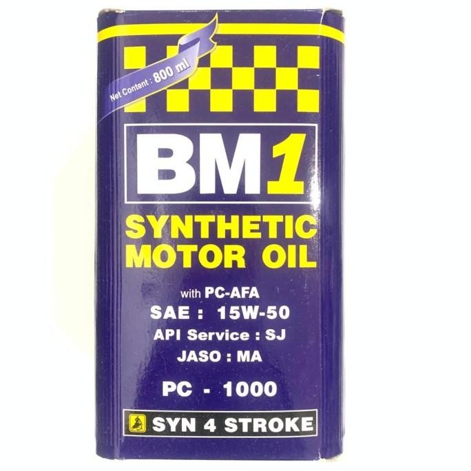 OLI MOTOR BM1 4T 15W50 SJ PC1000 800ML BEBEK SPORT ORIGINAL BM1 lesmo99