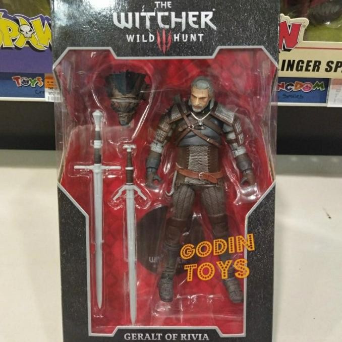 McFarlane The Witcher Geralt of Rivia wild hunt Original